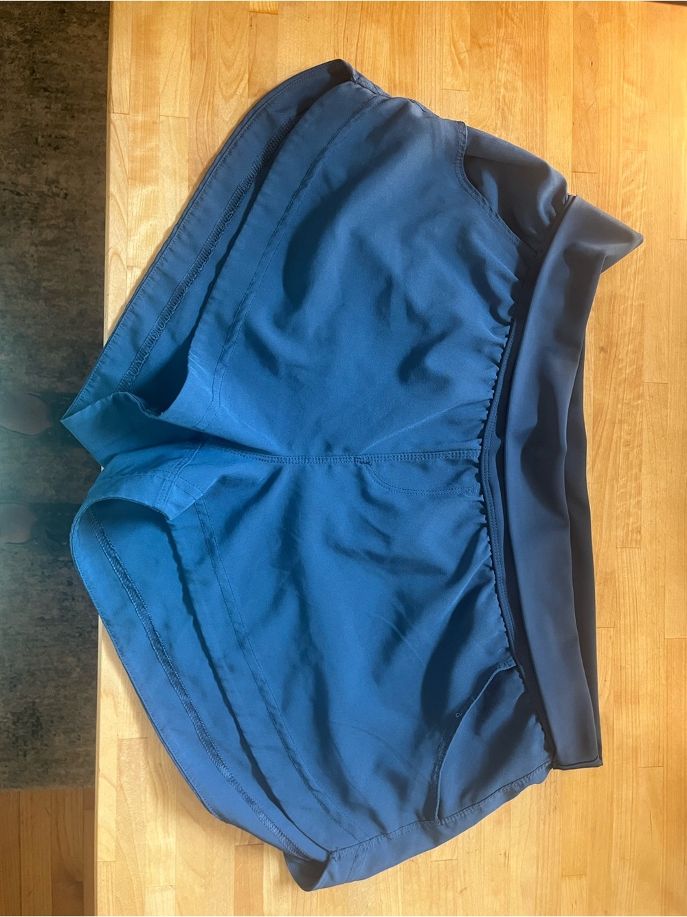 Women’s Navy Blue board shorts with pockets , size L